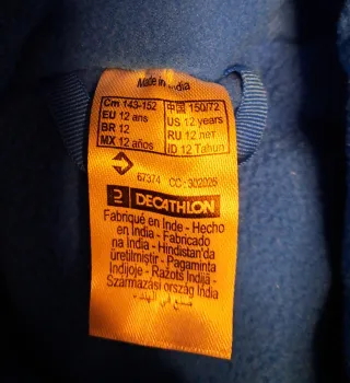 Chaqueta Nieve Niño Wedze 12 Años