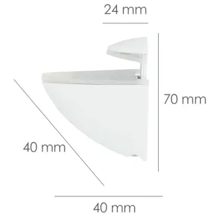 Pack 6 Soportes Pelícano Blancos