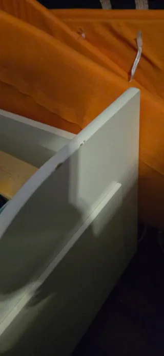 Diván Blanco Ikea Hemnes con Cajones