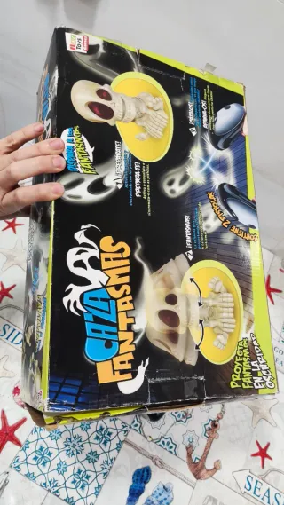 Juego Cazafantasmas Proyecta Fantasmas Oscuridad