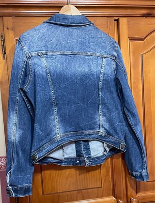 Chaqueta vaquera Zara azul