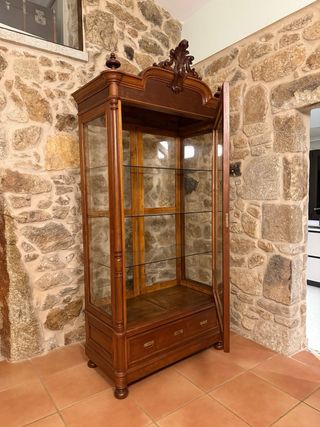 Vitrina Antigua S. XIX Restaurada