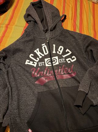 Sudadera Ecko 1972 Unlimited Gris Negra