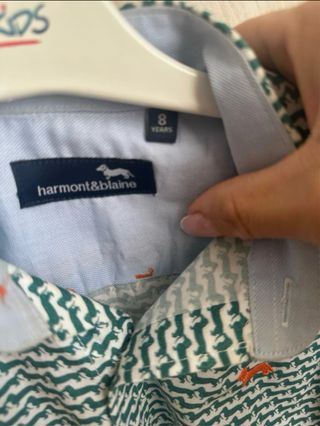 Camicia bambino Harmont & Blaine fantasia