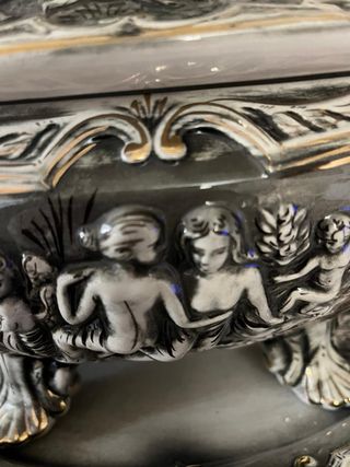 Vajilla decorativa de porcelana de Pereiras Valado