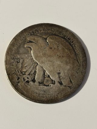 Moneda Medio Dólar Walking Liberty