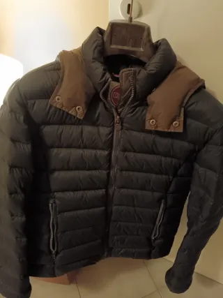 Piumino Colmar Blu Navy con Cappuccio