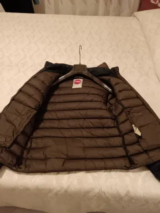 Piumino Colmar Blu Navy con Cappuccio