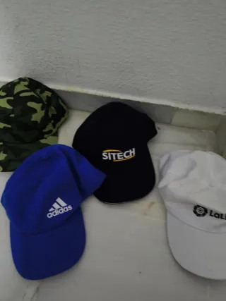 Lote 3 Gorras Adidas, La Liga, Sitech