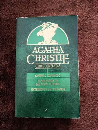 LOTE 2 LIBROS DE AGATHA CHRISTIE. 3,00€