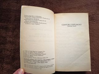 LOTE 2 LIBROS DE AGATHA CHRISTIE. 3,00€