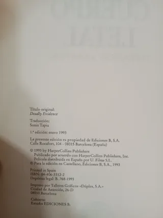 Cuerpo Letal (Spanish Edition)