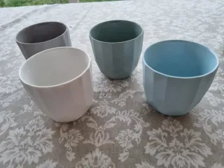 Set 4 Vasos Milly + Eugene Cerámica