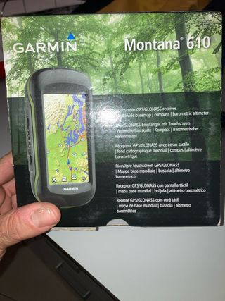 GPS Garmin Montana 610 Negro
