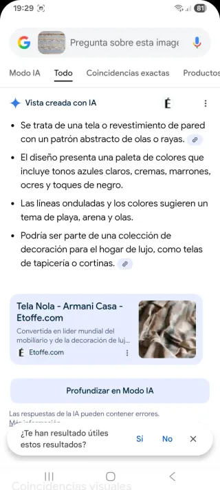 Alfombra de tela,algodón, lana beige y azul Jarapa