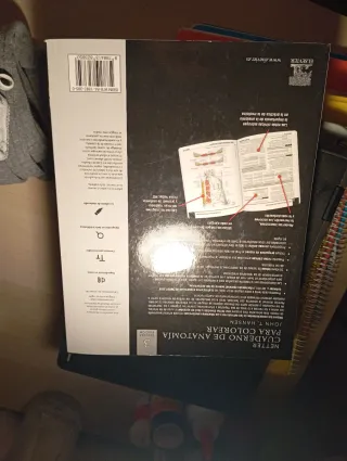 Libro anatomía para colorear