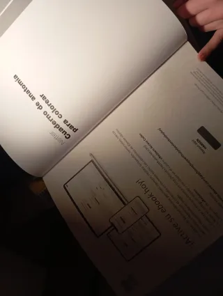 Libro anatomía para colorear