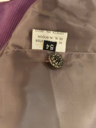 Traje Fallero Adulto Morado