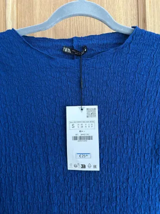 Vestido Zara Azul Talla S