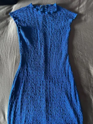 Vestido Zara Azul Talla S