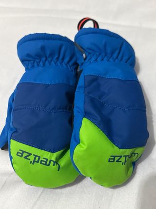 Conjunto esquí chaqueta y pantalón azul T3-4