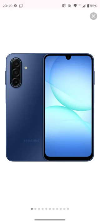 Samsung A17 Azul Nuevo Sin Abrir