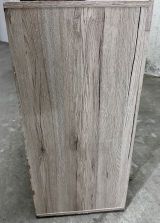 Aparador moderno madera y blanco