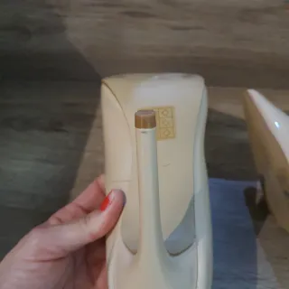 Zapatos tacón Marypaz beige rosa talla 35