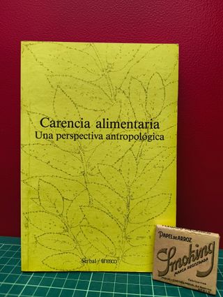 Carencia alimentaria una perspectiva antropológica