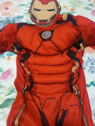 Disfraz Niño Ironman Talla 110/116 de 4 a 6 años