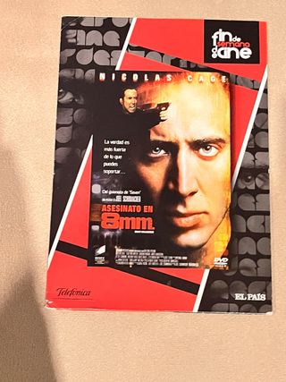 DVD Asesinato en 8mm (Nicolas Cage)