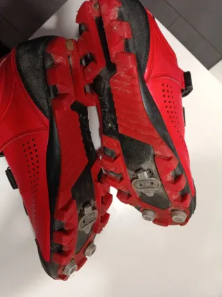 Zapatillas Ciclismo Spiuk T.44 Rojas