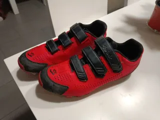 Zapatillas Ciclismo Spiuk T.44 Rojas