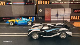 Scalextric Renault F1 Fernando Alonso + Le Mans