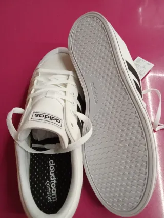 Zapatillas Adidas originales Hombre Lona Blancas,