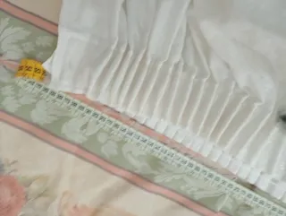 Tenda damascata sartoriale panna