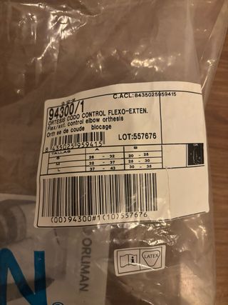 Ortesis de codo Orliman