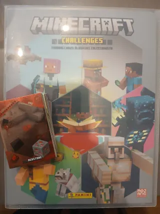 Álbum Minecraft Challenges Cromos
