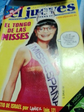 Revistas el jueves año 1999, 2000 y 2001, lote