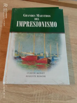 4 libros de grandes maestros del impresionismo