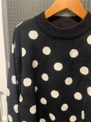 Jersey negro lunares blancos Sfera
