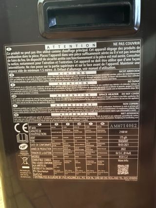 Estufa de parafina de mecha