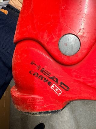 Esquís infantiles K2 Indy 112 cm, botas Head 21,5