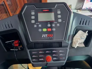 Cinta de correr con pesas y accesorios