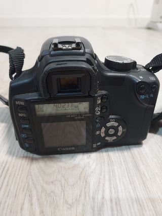 Canon EOS 350D + Objetivo + Accesorios