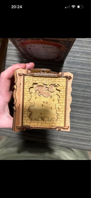 Caja de rompecabezas de madera CLUEBOX