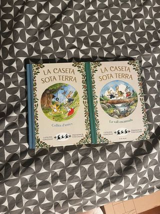 Pack 2 llibres “La caseta sota terra”