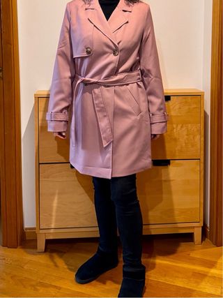 Gabardina Vero Moda Rosa