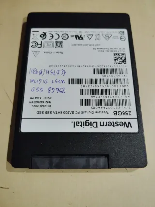 DISCO SSD SATA 256GB WESTERN DIGITAL
