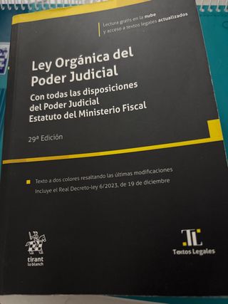 Ley Orgánica del Poder Judicial con todas las d...